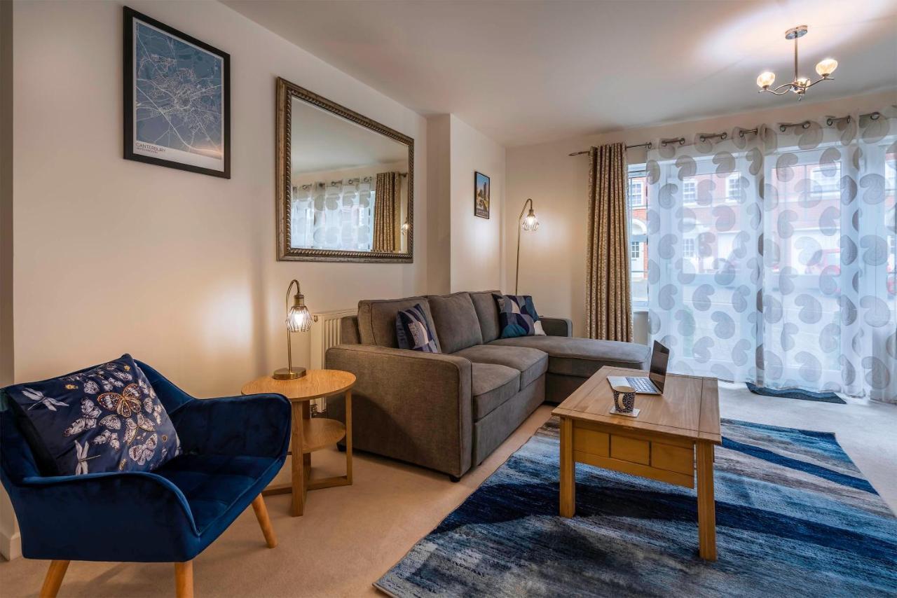 The Augustine - Modern Two Bed Ground Floor Apartment With Parking Canterbury Exterior foto
