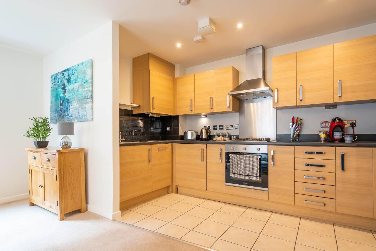 The Augustine - Modern Two Bed Ground Floor Apartment With Parking Canterbury Exterior foto